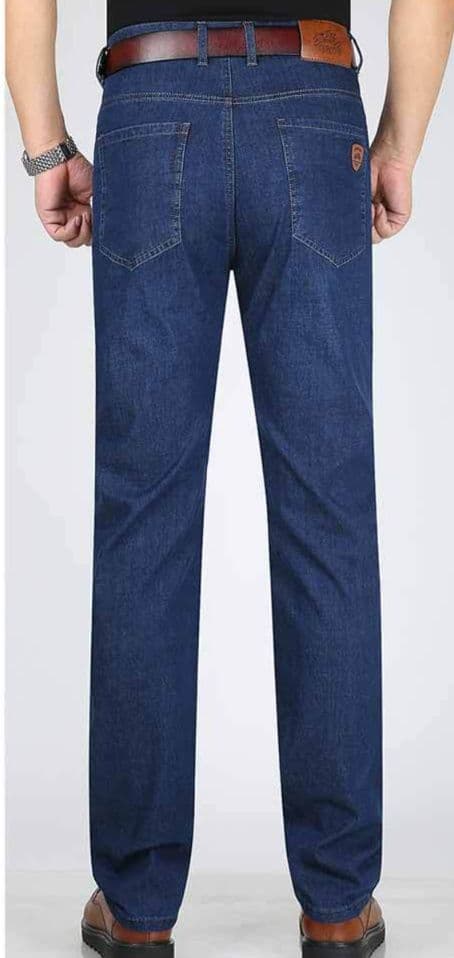 デニムパンツメンズ ストレッチ 夏の涼感ストレッチデニム
