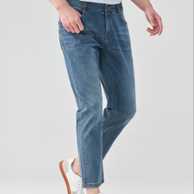 デニムパンツメンズ ストレッチ のびのび快適