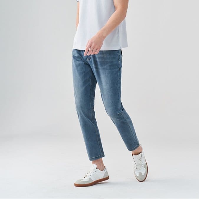 デニムパンツメンズ ストレッチ のびのび快適