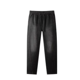 デニムパンツメンズ ゆったりシルエットデニムパンツ
