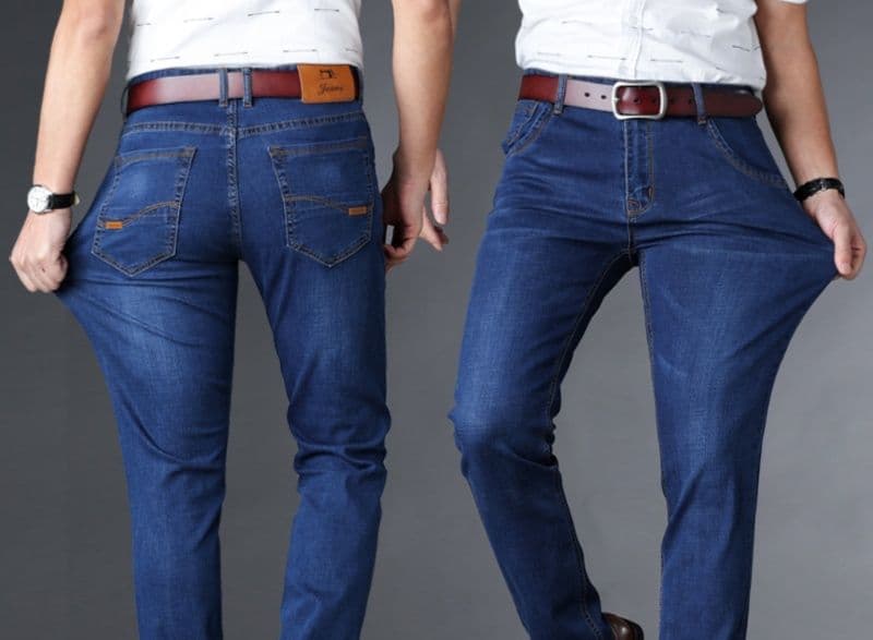 デニムパンツメンズ ストレッチ 三倍伸縮デニム快適ストレッチパンツ