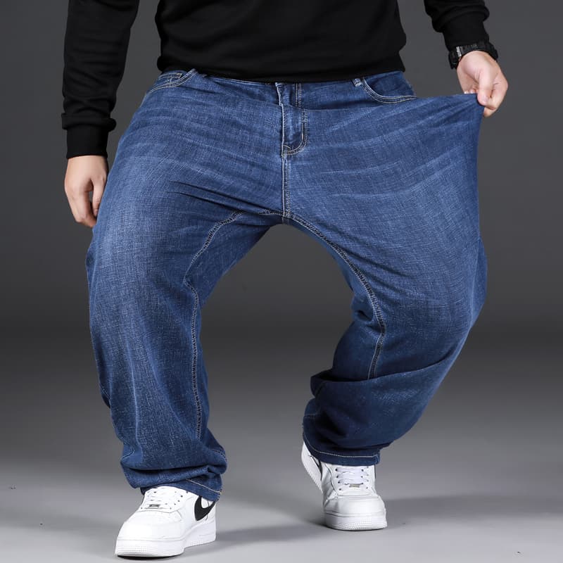 デニムパンツメンズ リラックスワイドデニム バギーパンツ