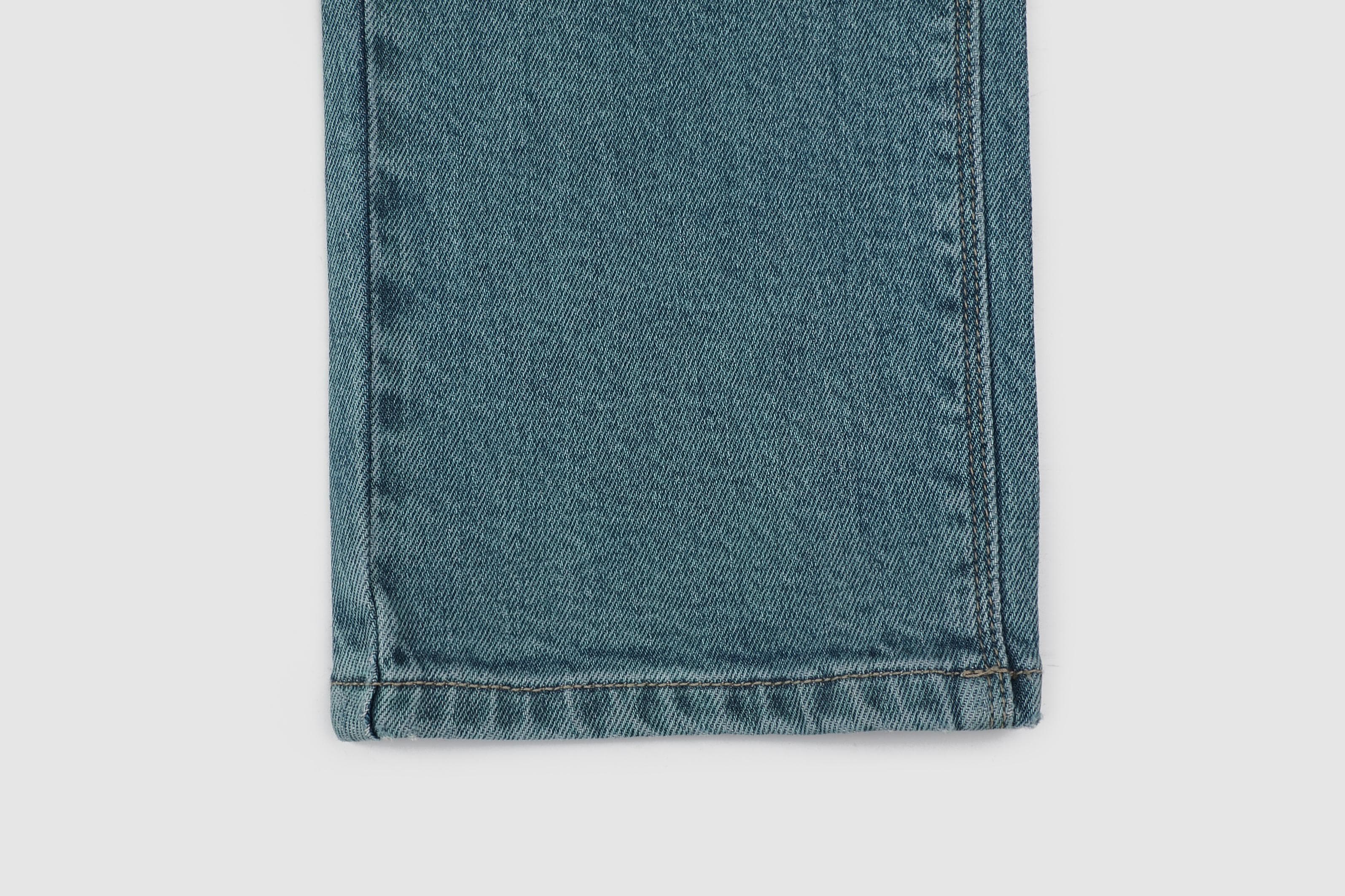 デニムパンツメンズ すっきりシルエット細身デニム